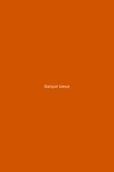 Barque bleue