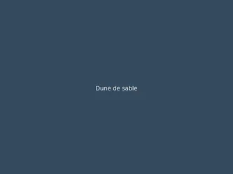 Dune de sable