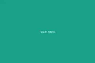 Facade coloree