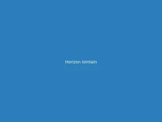 Horizon lointain