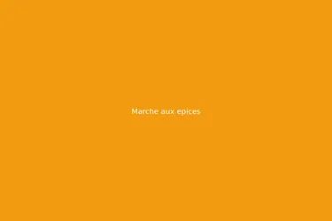Marche aux epices