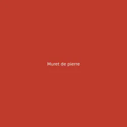 Muret de pierre
