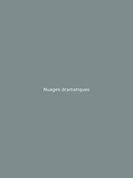 Nuages dramatiques