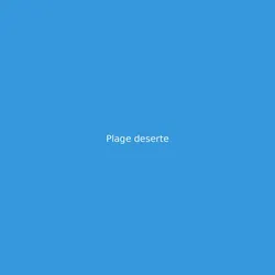 Plage deserte